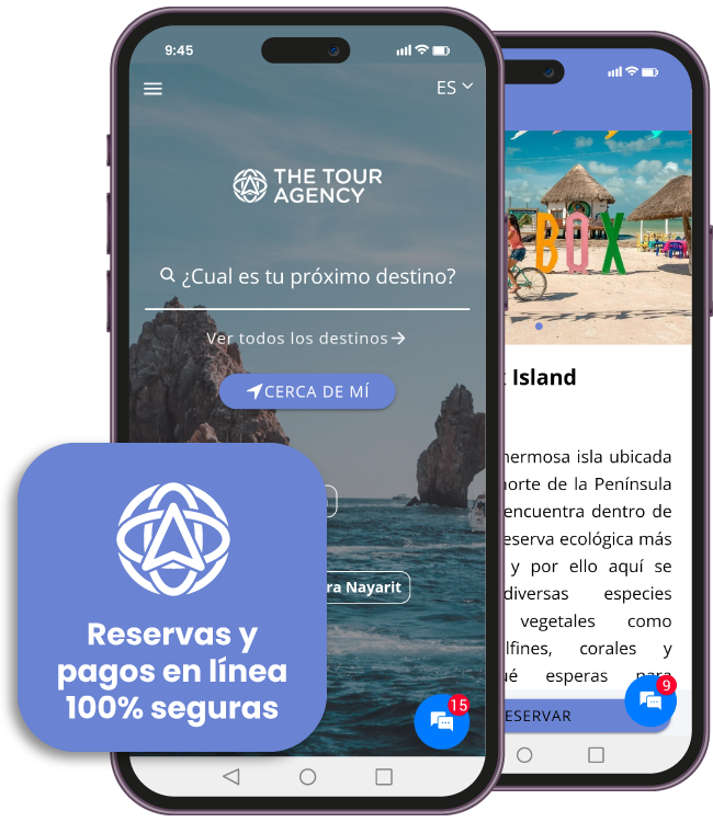 mockups app The Tour Agency